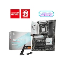 Msı B850 Gamıng Plus Wıfı Am5 Ddr5 8200mhz Oc Dp 3x M.2 Usb 10gbs 5g Lan Wı-fı 7 Atx