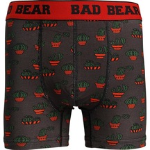 Bad Bear Cactus Antrasit Kaktüs Desenli Erkek Boxer - L