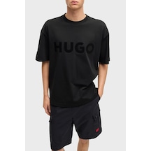 Hugo Erkek T Shirt 50525765 001 Siyah Siyah