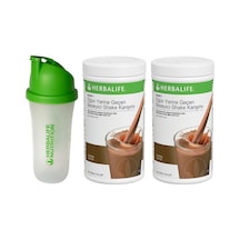 Herbalife Çikolata Aromalı Aylık Set Shaker + 2 Çikolatalı Shake Tsi0165