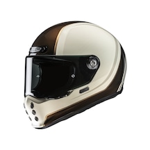Hjc V10 Hodu MC9 Kapalı Motosiklet Kaskı Krem Kahve
