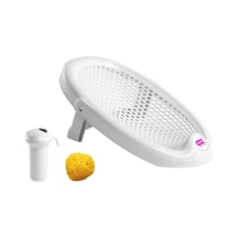 Okbaby Jelly Bebek Banyo Seti 3 Parça Kırık Beyaz
