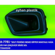 Depomıx Sis Far Çerçevesi Sissiz Sol Fıat Fıorıno-nemo-bipper 17 Makyajlı Kasa
