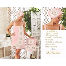 Bonny Home Karmen Pudra Kadın Fransız Dantelli Balayı Çeyizlik He Pudra