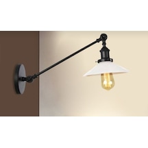 Mylights Mat Siyah Akrobatik Aplik Okuma Lambası Duvar Aplik Siyah