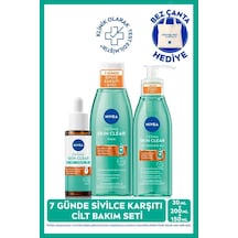Tr Derma Skin Clear Hyaluronik Asit, Niasinamid Ve Pro-vitamin B5 İle Sivilce Karşıtı Serum 30ml, Yüz Temizleme Jeli