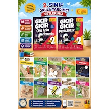 2.sınıf Gıcır Gıcır Oku Anla Yorumla + Problemler + 10 Lu Hikaye Seti