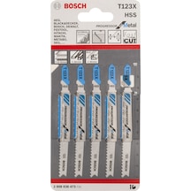 Bosch T 123 X Progressor For Metal Dekupaj Testeresi Bıçağı 5'Li - 2608638473
