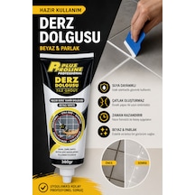 Hazır Derz Dolgu Macunu Fayans Arası Tamir Ve Yenileme Kolay Uygulama Derz Dolgu Beyaz