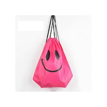 Sones Bağcıklı Cepli Giyim Çantası Su Geçirmez Plaj Saklama Çantası Gül Kırmızısı Diğer