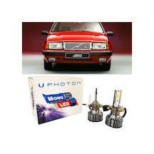 Volvo 460 Led Xenon Uzun+kısa Far Ampulü H4 Mono Yeni Seri Beyaz