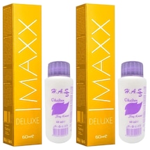 Maxx Deluxe Saç Boyası 9.1 Küllü Açık Sarı + Oksidan X 2 (445460917)