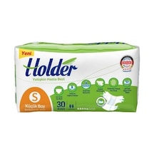 Holder Tekstil Yüzeyli Belbantlı Hasta Bezi Küçük Boy S 30'Lu