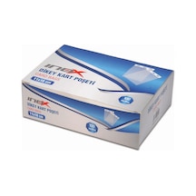 İnox Yaka Kartı Poşeti 110x160 Mm 100'lü Paket