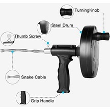 Flybuy Ve Tipi Temizleme Eldivenli Mutfak Banyo Aleti, Boru Black, Dayanıklı Black