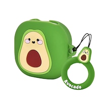 Caseonn Samsung Uyumlu Galaxy Buds Core Kılıf Karakter Figürlü Avokado