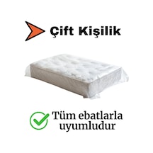 Çift Kişilik Yatak Baza Naylonu Kalın Dayanıklı Şeffaf Koruma Taşınma Nakliye Nakliyat Ambalajı Şeff