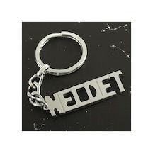 Necdet - 591 - - Kmrsfres - İsimli Anahtarlık- Çok Renkli