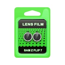 Samsung Galaxy Z Flip 7 Raze Metal Kamera Lens - Gümüş Belirtilmemiş