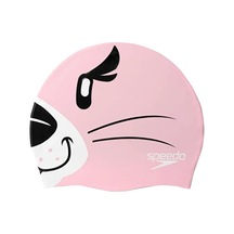 Speedo Printed Cap İu Lts Pink/blk Çocuk Bonesi 8-00232614670 Pembe Pembe