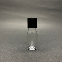 10 Cc Pet Şişe - Siyah Sızdırmaz Kapaklı - 10 Ml Plastik Buklet