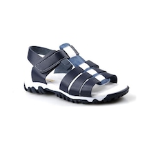 Papuçcity Arzen 02419 Orto Pedik Erkek Çocuk Sandalet Ayakkabı Lacivert - Mavi