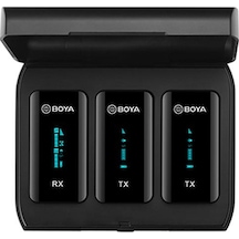 Boya By-xm6-k2 Ultra Kompakt İkili Kablosuz Yaka Mikrofon Kiti