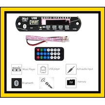 Araç İçi Bluetooth Aux Çevirici Modül Mikrofon Özellikli Konuşma N11.236