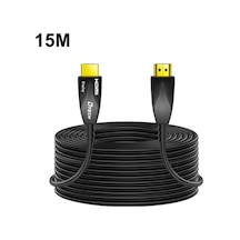 Rogfer Dtech Hdmı 2.0 Sürümü Fiber Optik Hat 4k 60hz Büyük Ekran Tv Mühendislik Kablolaması, Uzunluk: 15m