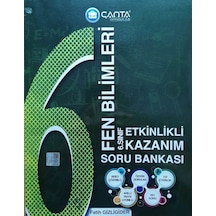 Çanta 6.Sınıf Fen Bilimleri Etkinlikli Kazanım Soru Bankası