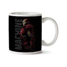 Marvels Iron Man Lines İki Tarafı Baskılı Kupa Bardak Çok Renkli