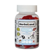 Herbaland Kids Omega 3 With Dha And Epa 60 Adet