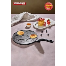 Kahramanlar Helegra Döküm 28 Cm Siyah Pankek Tavası