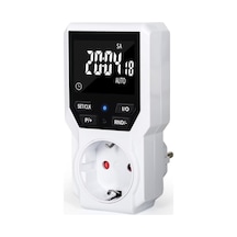 Wellhise Tm07 Dijital Zaman Ayarlı Priz - Va Ekranlı 24 Saat Programlanabilir 16a 3680w
