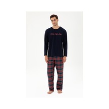 U.s. Polo Assn. Erkek Lacivert Pijama Takım 50301732-vr033 Lacivert