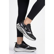 Siyah Gümüş Unisex Spor Ayakkabı Çok Renkli