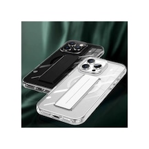 Joko Apple iPhone Uyumlu  16 Pro Uyumlu Kılıf Alfa Magsafe Standlı Kapak - Siyah