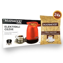 Mahmood Coffee Türk Kahvesi 24 x 100 G + Elektrikli Cezve