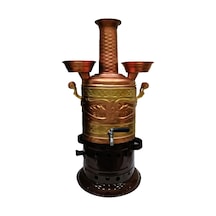Alttan Sobalı Bakır 5 L Semaver Inox