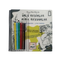 Ünlü Resimler Minik Ressamlar - Funny Mat Mini Set Aktivite Seti - Elm-01-587009