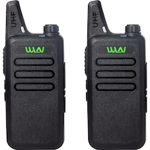 Wln Pmr 446 2'li El Telsizi Siyah + Kulaklık