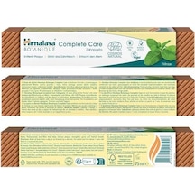 Himalaya Botanique Plak Karşıtı Komple Bakım Diş Macunu 75ml Ecocert Cosmos Sertifikalı Organik Aktif, Nane Aromalı Florür Ve Gluten İçermez