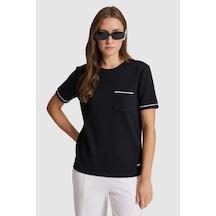 U.S. Polo Assn. U.s. Polo Assn. Kadın Siyah Tişört Basic 50323552-vr046