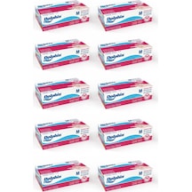 Supertrend Beyaz Vinil Eldiveni Pudrasız M 100 Adet X 10 Paket