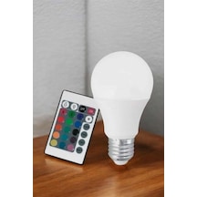 Rgb Led Lamba Led Işık Ampul Renk Değiştirebilen 100 Watt Diğer 03519074