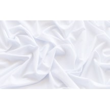 Multi Şifon Krep Eşarplık Bluzluk Elbiselik Beyaz