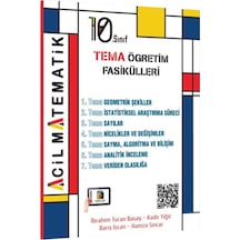Acil Yayınları 10. Sınıf Acil Matematik Tema Öğretim Fasikülleri