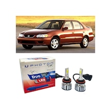 Toyota Corolla Led Xenon Uzun Far Ampulü Hb3 Duo Yeni Seri Beyaz 2000-2002