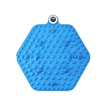Suntek Ayak Masaj Mat Yoga Banyo Altıgen-mavi-zamanlayıcı Altıgen Mavi Zamanlayıcı Mavi