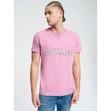 LOFT Regular Fit Erkek Tshirt K.kol Lf2034080 Q1.v1 Pembe